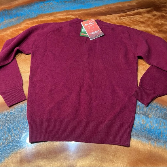 Vintage Peter Storm Wool water proofed V-neck pullover sweater medium England - Picture 8 of 11